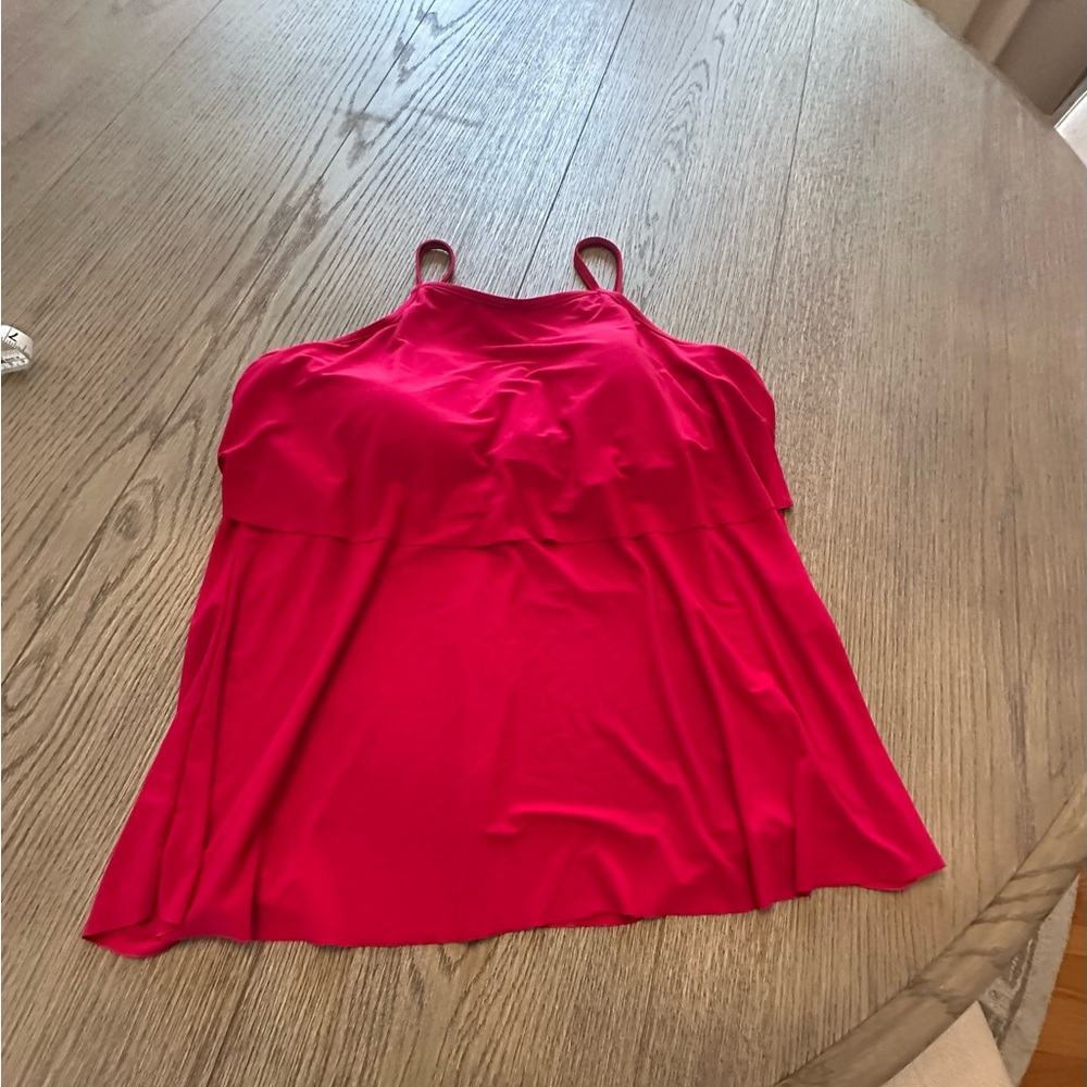 Magicsuit Vibrant Red Tankini Top